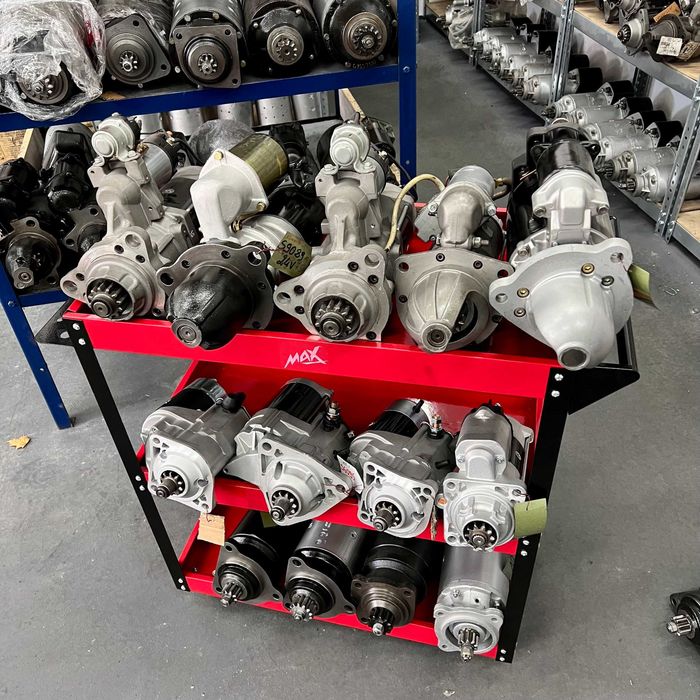 Rozrusznik Alternator Fortschritt Ifa Sieczkarnia Liaz praga lokomotywa Tatra R30 Walec
