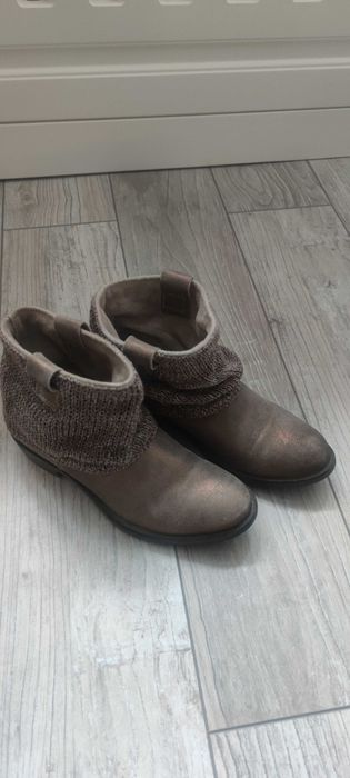 Buty  damskie skórzane r.37