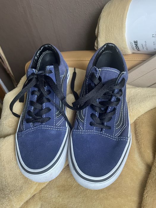 Vans granatowe trampki 36,5