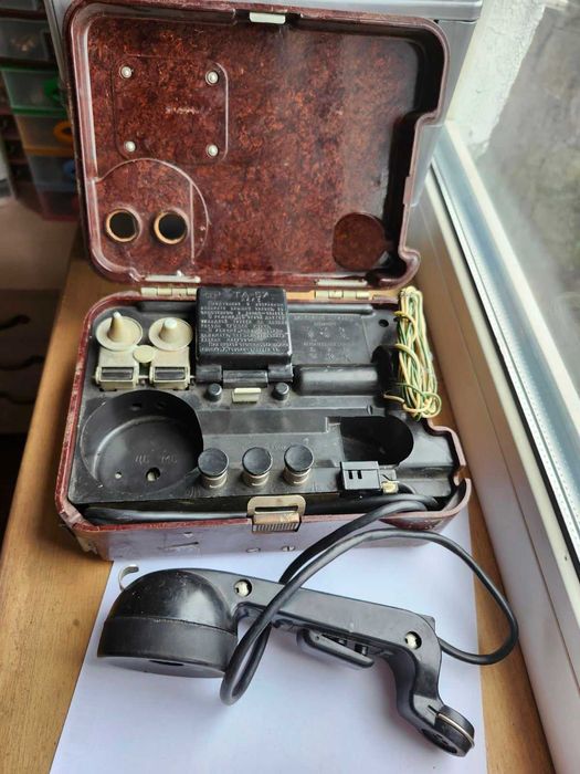 советский военно-полевой телефонный аппарат ТА-57