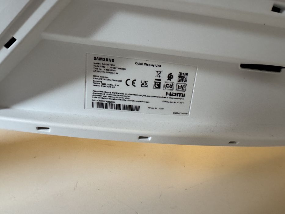 Monitor Gaming Ultra-Panorâmico 49" Odyssey G9 Dual QHD