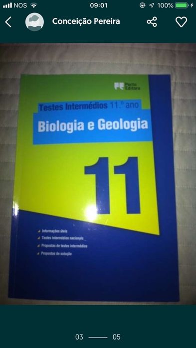 Biologia e Geologia, Fisico-química 11° ano e outros