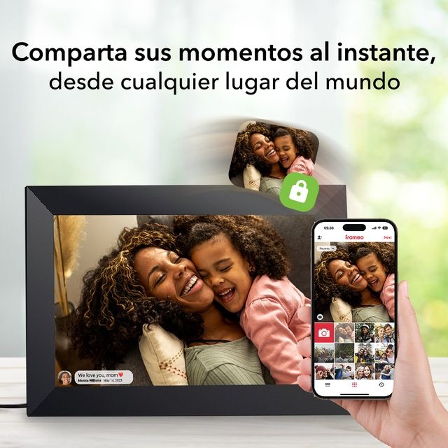 10.1 дюймова цифрова сенсорна фоторамка Frame we o