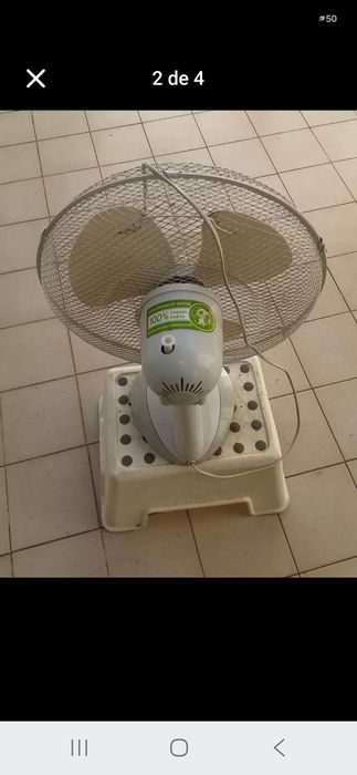 Ventoinha  de mesa