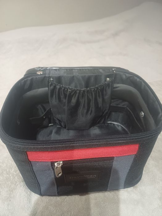 Torebka czarny kuferek 17cmx25cmx17cm