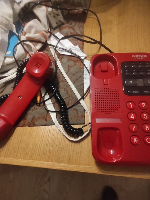 Telefon stacjonarny PRL Intervox nieużywany