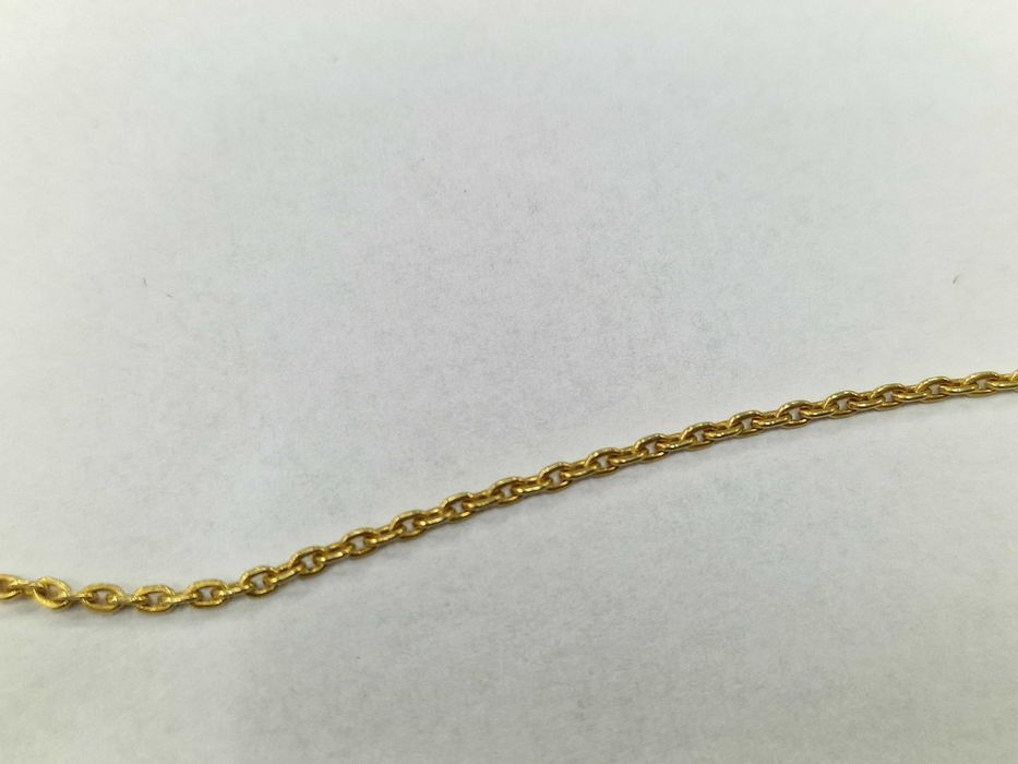 Złoty łańcuszek męski/ 585/ 6.57 gram/ 60cm/ WWJ/ 1963-65/ Ankier