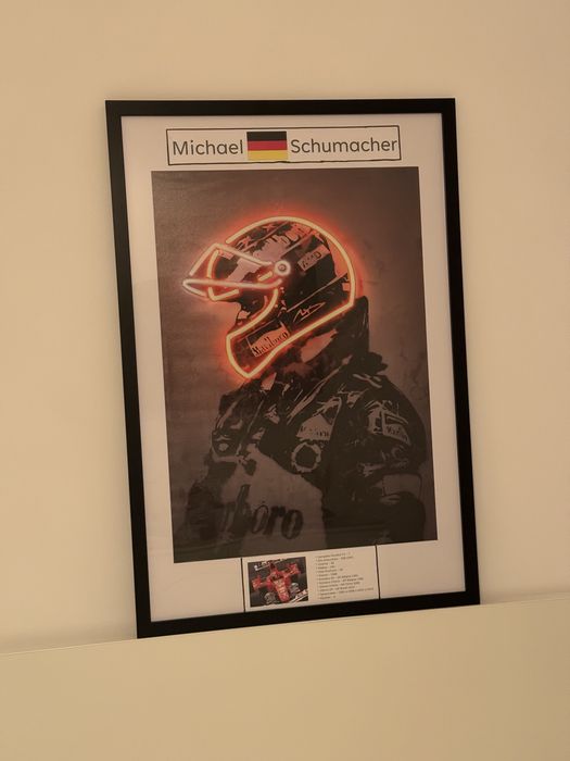 Michael Schumacher Painting