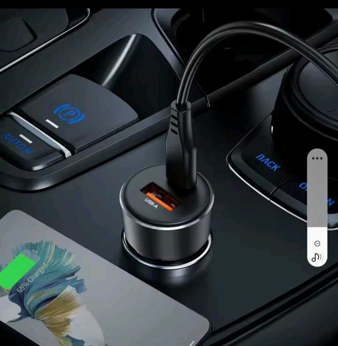 ACEFAST 60W підтримка швидкої зарядки (USB-A+USB-C)