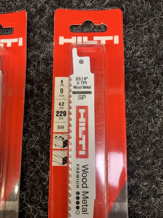 HILTI SP Brzeszczot piły szablastej drewno metal 229mm