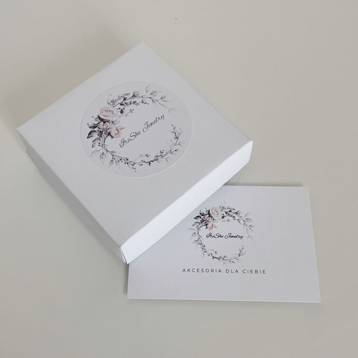 Broszka Kłosek z krzyształami  rękodzieło