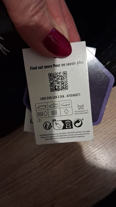 Buty, sneakersy męskie Lacoste L003 EVO 747SMA012102H rozmiar 40,5