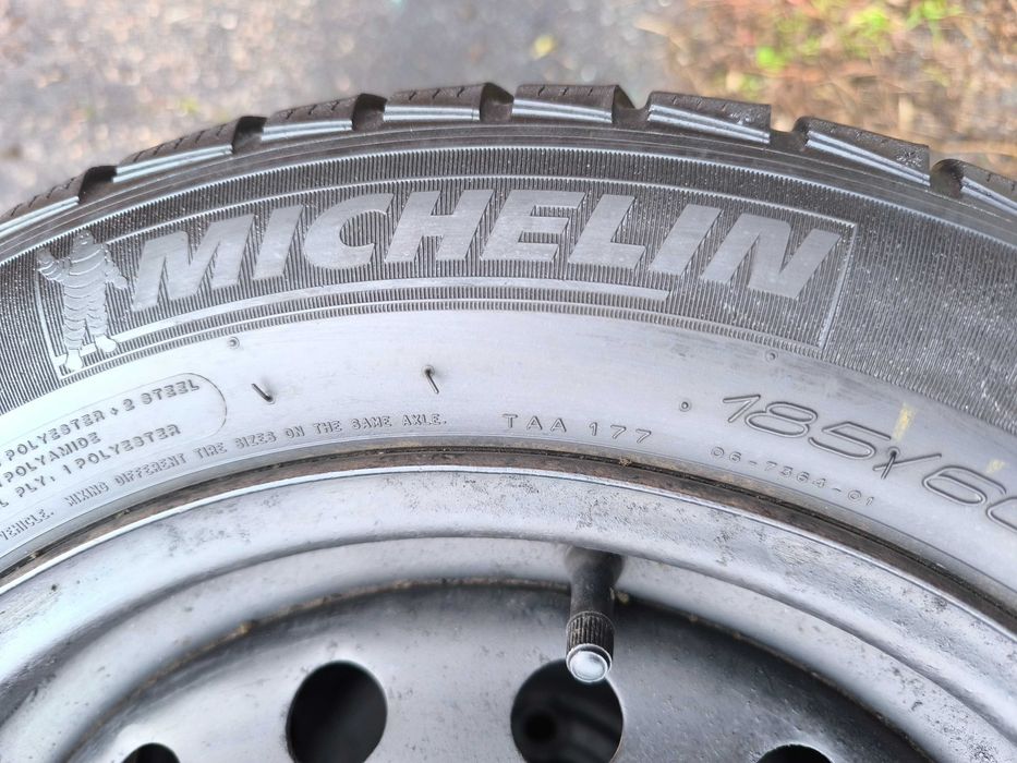 Резина 185/60/R15 Michelin Зимня,Iдеал.Протектор 7мм,як новi.Пересилка
