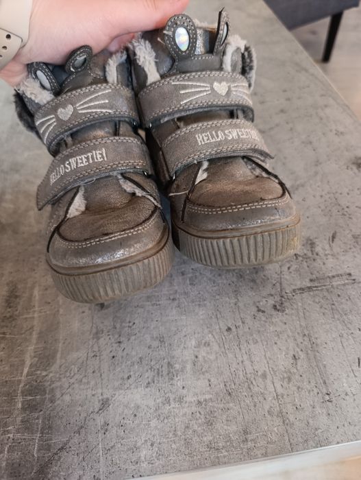 Wysokie ocieplane adidasy botki dla dziewczynki dziewczęce Cool club30