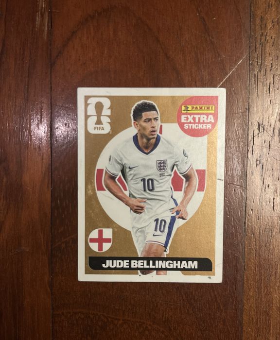 BELLINGHAM Extra sticker World Cup 2026