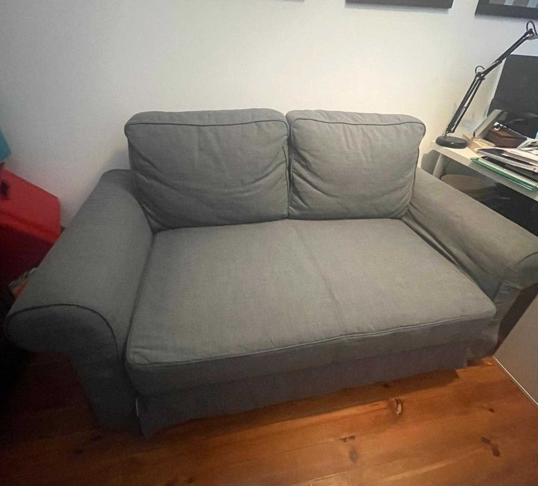 Sofá-Cama IKEA Cinzento
