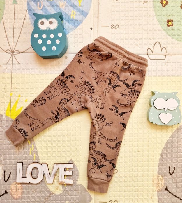 Теплі спортивні штани штанішкі Wai Wai на 9-12 м