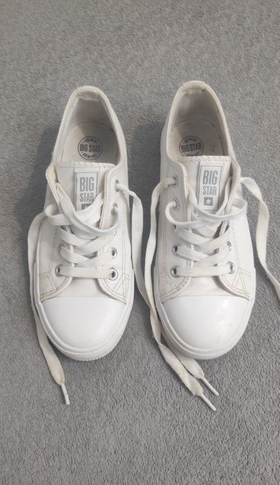 Białe trampki Big Star 35