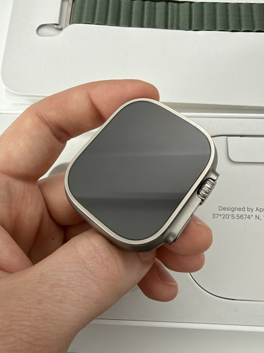 Apple Watch Ultra 49 mm Titanium - Idealny stan, pełny zestaw