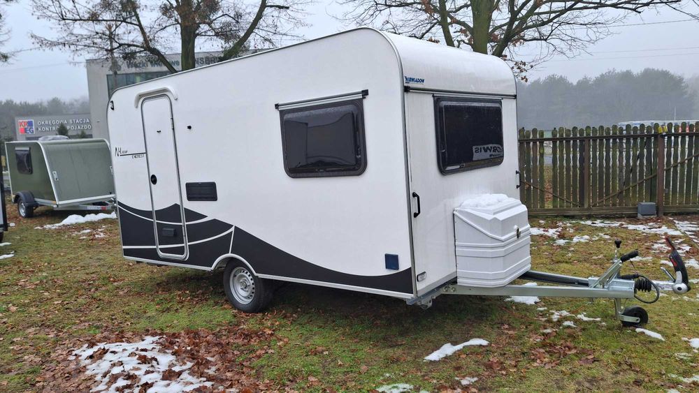 NIEWIADÓW przyczepa kempingowa N – Lazur 4 (4 osobowy) z AKSem
