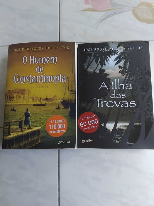 10 Livros de Romance de José Rodrigues dos Santos - Gradiva
