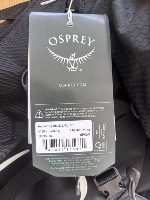 Osprey Aether 65