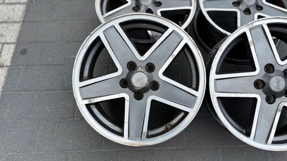 Alufelga koło r17 5x114.3 ET39 6.5J Jeep Patriot Compass Dodge Caliber koła 1ct67trmab