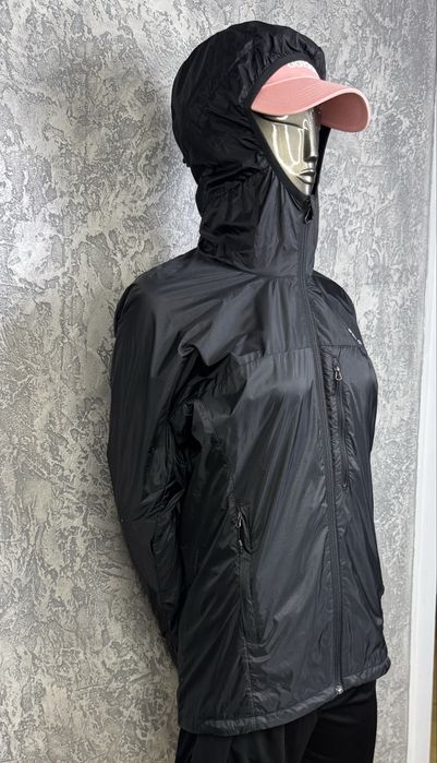 Adidas Outdoor кофта ветровка 36/38 S размер женская трекинговая черная