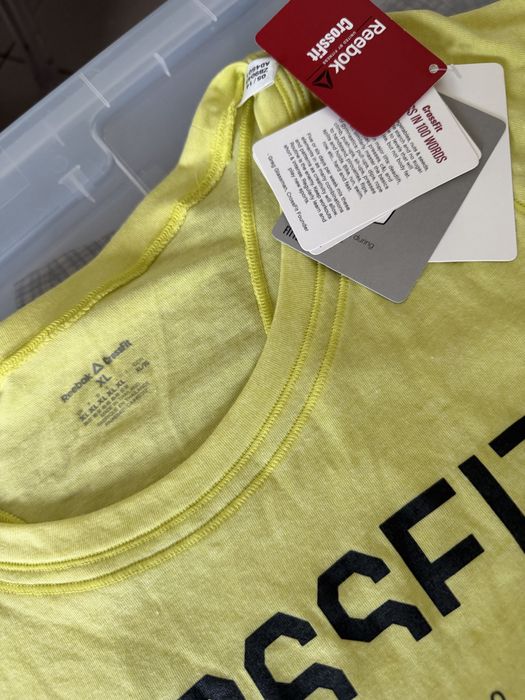 Damska koszulka treningowa Reebok Crossfit silownika roz XL