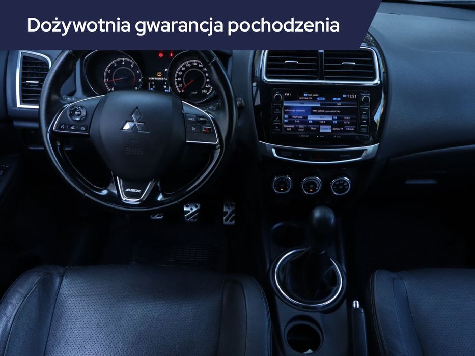 Mitsubishi ASX 1.6 MIVEC Instyle , Salon Polska, Serwis ASO, Skóra, Navi,