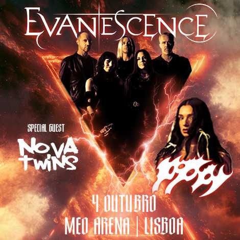 2 Bilhetes Evanescence 4/10