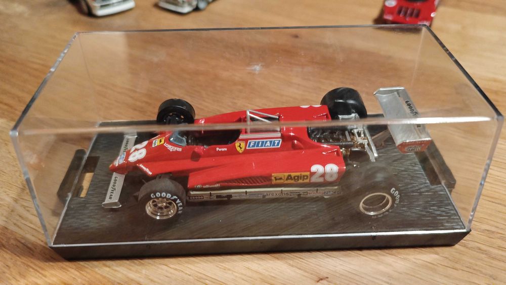 1/43 Brumm R268 Ferrari 126C2 Didier Pironi Winner 1982 San Marino GP
