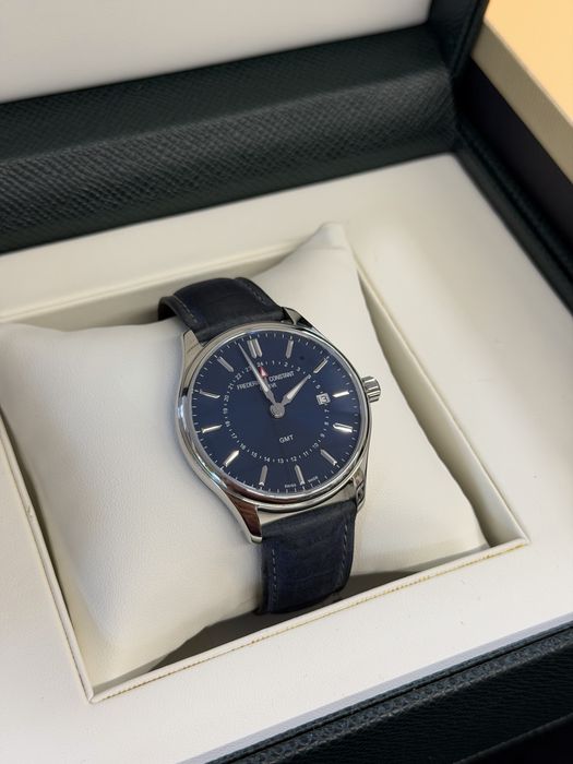 Jak Nowy Zegarek FREDERIQUE CONSTANT Classics GMT FC-252NS5B6, HALOgsm