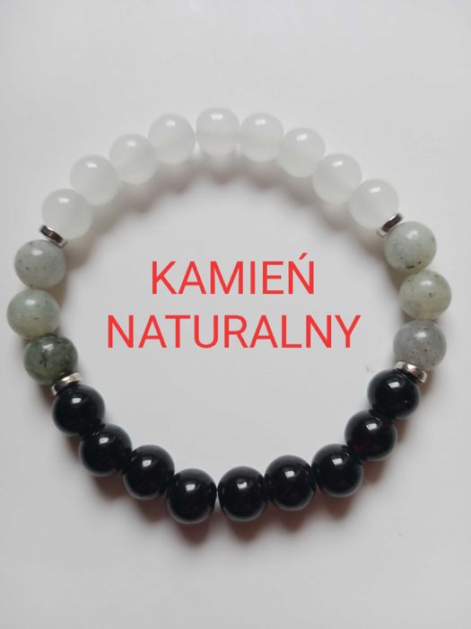 Nowa bransoletka z kamienia naturalnego