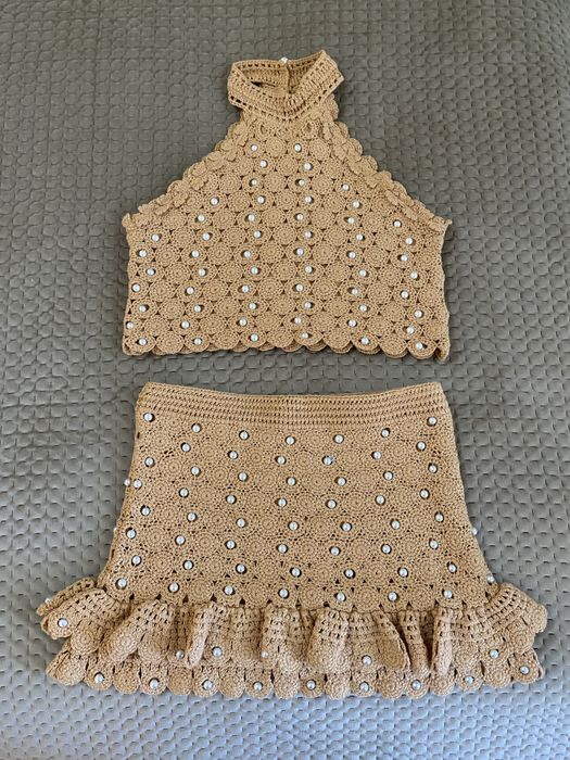 Костюм з перлинками від H&M для дівчинки 134