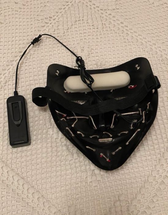 Máscara De Luz LED De Halloween