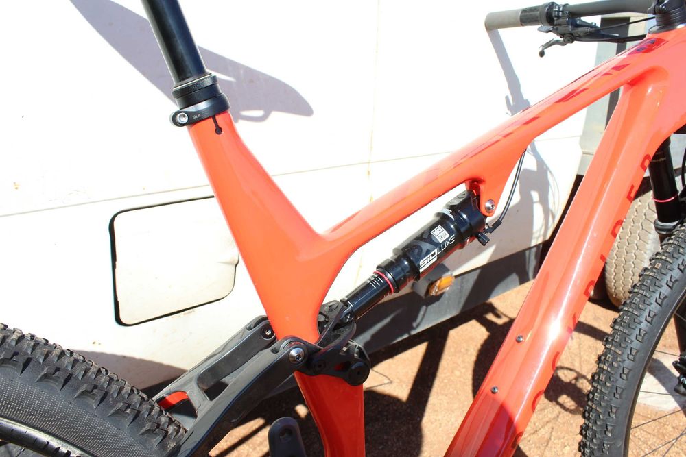 ROCKRIDER Bicicleta BTT Suspensão Integral XC 29" RACE 940 S COMP Vermelho/ Mountain bike Decathlon