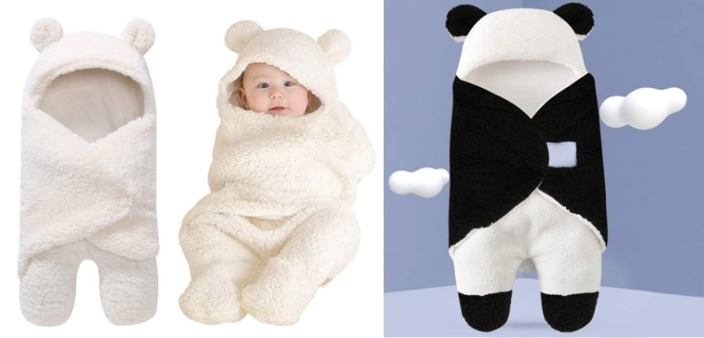 **NOVOS** Saco de Dormir Bebé Ursinho Quente