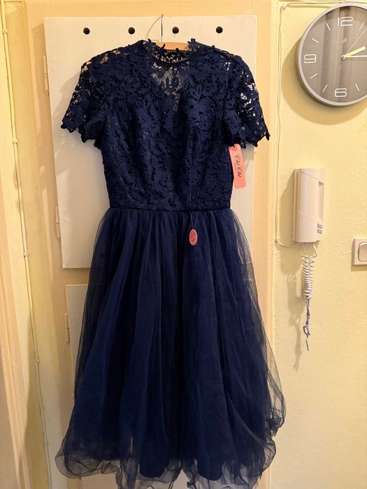 Sukienka NOWA granatowa elegancka nr 38