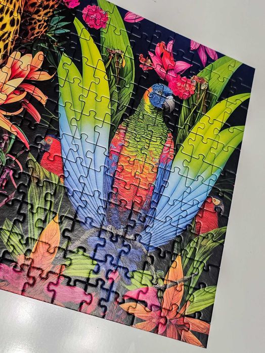 Puzzle 400el Trefl Panoramiczne zwierzęta kolorowe