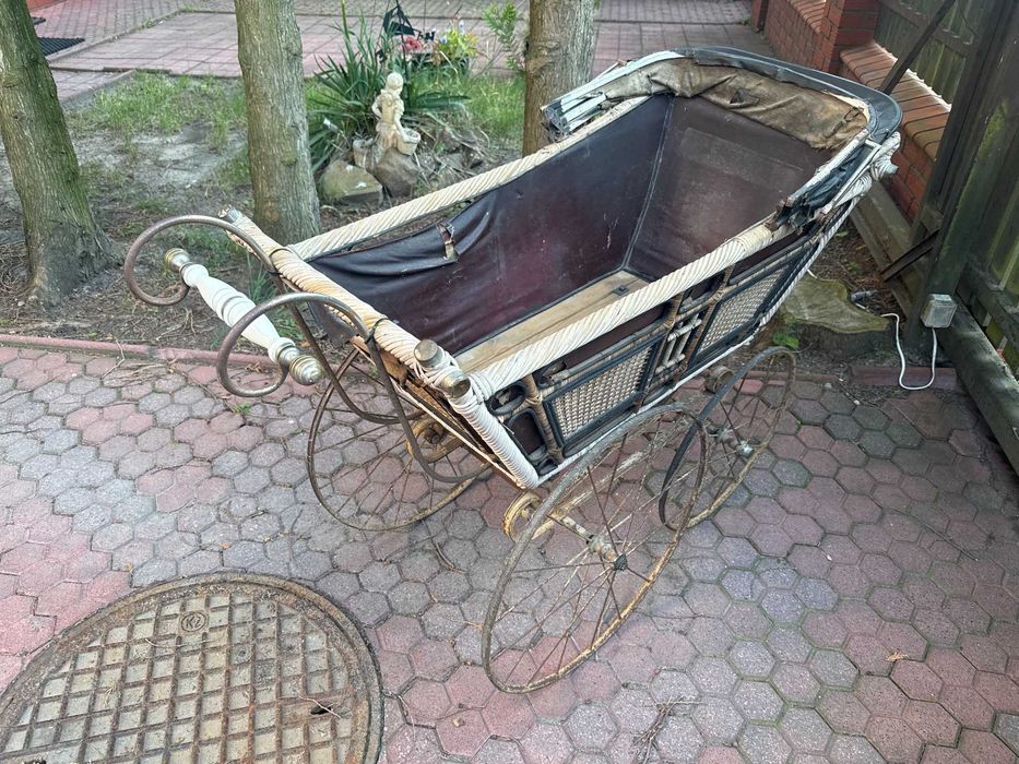 Antyki Wózek Dziecinny