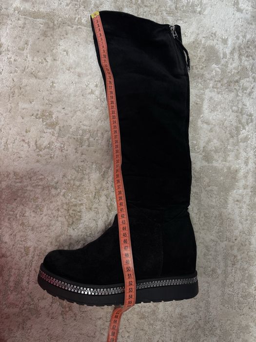 Ботфорти,сапоги,чоботи Fabio Monelli  Чорні