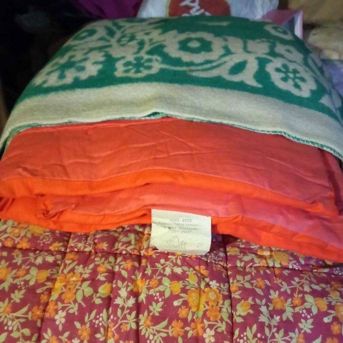 Детское шерстяное и ватное одеяло