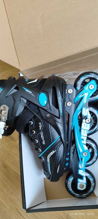 Rolki Blackwheels 38, raz używane