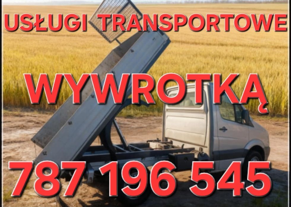 Usługi wywrotką 3.5t