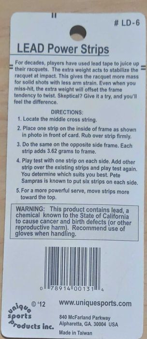 Tourna Power Strips e Tourna Cross