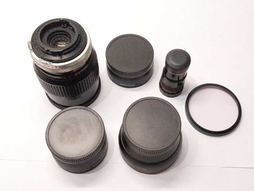 Lote lentes e objectiva cameras fotograficas macro