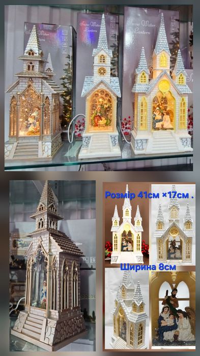 Новогодние снежные светильники на USB.