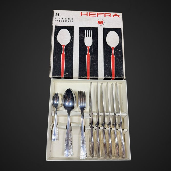 Komplet sztućców Hefra wzór Wschodni sztućce plater 24szt B5/111209