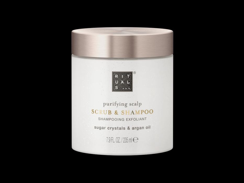 Rituals peeling do skory glowy szampon scrub & shampoo  purifing scalp